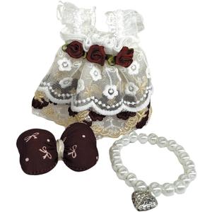 17cm Doll Clothes Set & Outfit Set for 17cm Dolls - Premium Fashion Dresses with Accessories, Luxury Chic Doll Clothing & Style Bundle Princess Pink