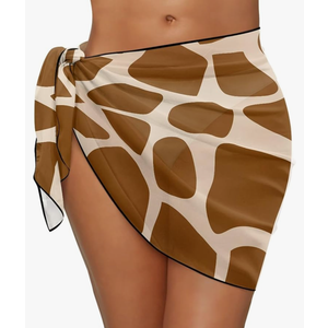 Women's Sarong Coverups Beach Wrap Sheer Bikini Chiffon Cover Ups for Swimwear