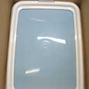 IRIS USA Pee Pad Holder for Dogs and Puppies, Potty Training Tray with Secured Latches, Non-Skid Feet, Leak Protection, Easy Clean Surface, Fits 17"x 23" Puppy Pads Size, Blue