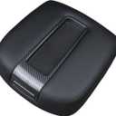 Floor Center Console Armrest Lid Assembly Carbon Fiber Black Compatible with 2007-2014 Chevrolet Chevy Avalanche Silverado Suburban Tahoe GMC Sierra Yukon XL Replaces 15217111