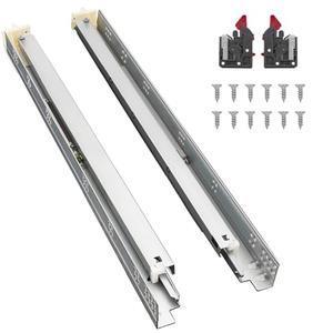Probrico 5 Pairs 21 Inch Undermount Drawer Slides, Full Extension Concealed Drawer Runners Soft Close Bottom Mount Drawer Slides with Rear Mounting Brackets Locking Devices - Amazon.com