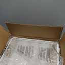 SunnyPoint 3-Tier Delicate Compact Rolling Metal Storage Organizer - Mobile Utility Cart Kitchen/Under Desk Cart with Caster Wheels - WHT (15.35" X 10.24" X 26.8"H)