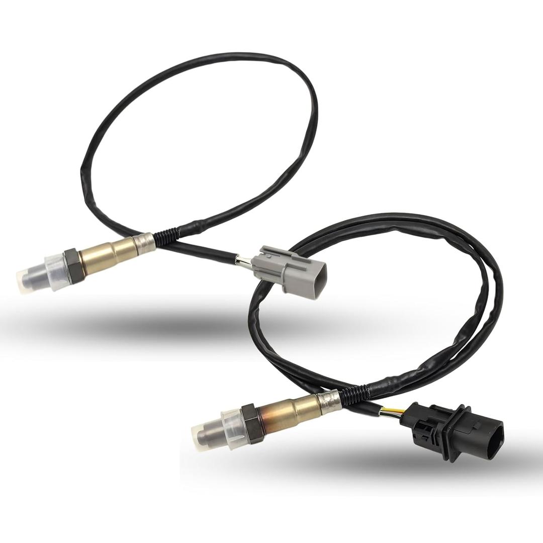 O2 Oxygen Sensor Upstream and Downstream Fit for 2012-2018 Kia Rio, 2012-2016 Kia Soul, 2012-2017 Hyundai Accent Veloster 1.6L 2013 2014 2015,OE 234-5055 234-4568(2Pcs)