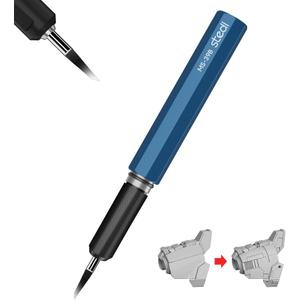stedi Model Scriber Chisel,Tungsten steel Blades 0.15mm,for Modeling Hobby,RG Scale Model,Gundam Model Kit,for Scribing line, Engraved,Panel line,Resin,Blue