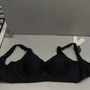 Vertvie Jelly Bras for Women Plus Size Minimizer Soft Wireless Push Up Bra Full Supportive Older Lift Back Coverage Bralette (38DDD, Black)