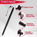 Left Side Rear Liftgate Power Support Shock Strut Compatible with 2011-2012 Grand Chero-kee Sport Utility WK2 Series, Electric Tailgate Lift Actuator Replaces OE# 55399277AD 55399277AC