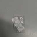 Premium Multi-Flange Eartips for Galaxy Buds3 Pro/Galaxy Buds4 Pro (White, Mixed(SML)) – Always Fits, Never Slips 