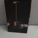 SAKRINGT Cordless Table Lamps Rechargeable,6000mAh Portable Battery Operated LED Table Light for Restaurant Outdoor 2 Pack Silver