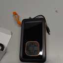 Hafuloky Tire Inflator Portable Air Compressor - 150PSI & 15000mAh Dual Power (Cordless & 12V DC) Car Air Pump, 3X Faster 36L/Min Electric Tire Pump with Digital Gauge, LED Light for Car, Bike, Ball