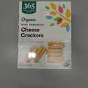 4 x 365 by Whole Foods Market, Organic Mini Cheese Sandwich Crackers, 7.5 Ounce