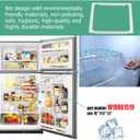[Upgraded] W10861519 Deli Drawer Hanger (Without Glass), Meat Drawer Shelf Compatible with whirlpool Refrigerator WRT311/WRT318/WRT148 Some models (not all), Replaces: W10628698, AP5999492
