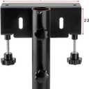 SPARKWHIZ Truck Flag Pole Mount Kits, No Drilling Universal Truck Flagpole Holder fits Up to 1.5" Pole, 1 Pack