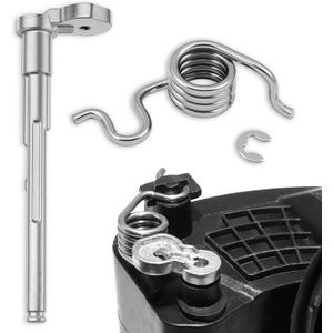 Permanent Repair Kit Fuel Tank Repair Kit, Fuel Door Hinge Pin with Gas Door Spring for 2019-2025 Chevy Silverado & GMC Sierra 1500, 2020-2025 Silverado & GMC Sierra 2500/3500