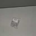 Transparent Acrylic Shower Door Towel Bar Bracket Compatible with Alumax/Basco Framed Sliding Glass Shower Door Towel Bars Features Polished Chrome Covers - Set of Two Brackets