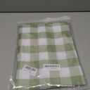 Checkered Tablecloth Rectangle Gingham Table Cloths Waterproof Wrinkle Free Buffalo Plaid Table Covers Washable for Dining, Parties & Outdoor Picnic(Sage Green,60" Round)