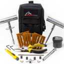 Boulder Tools - Compact Tire Repair kit with Molle Storage Pouch. Heavy Duty Universal Tire Plug Kit, Easily Stores Inside Your UTV, ATV, Truck, Motorcycle, Overlanding Gear or RV
