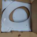Mayfair NextStep2 Toilet Seat with Built-In Potty Training Seat, Slow-Close, Removable that will Never Loosen, Elongated, White