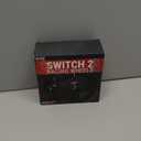 Orzly Steering Wheels  Compatible with Switch 2 (2025 Console)  Twin Pack Racing Wheel Accessories for Joy-Con Controllers and MarioKart Racing Games (2 Black Wheels) Gift Boxed