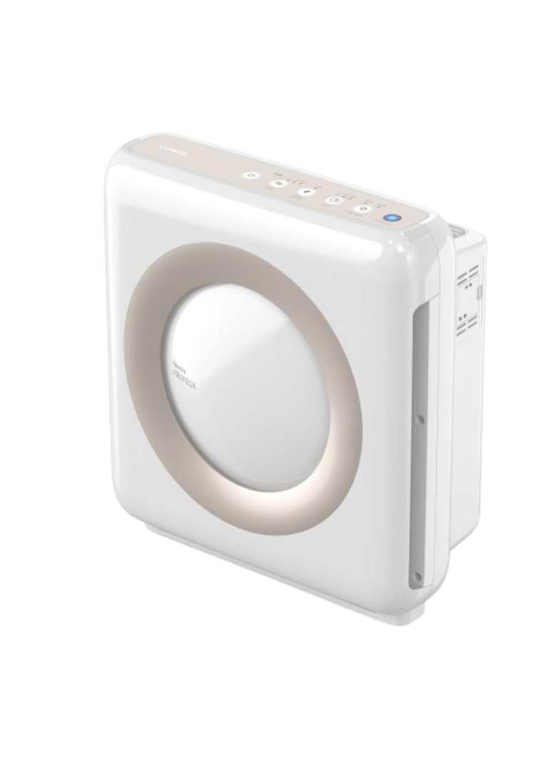 Coway Airmega AP-1512HH(W) True HEPA Purifier with Air Quality Monitoring, Auto, Timer, Filter Indicator, and Eco Mode, 16.8 x 18.3 x 9.7, White
