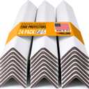24" x 2" x 2" Reinforced Cardboard Edge Protectors, Pack of 24