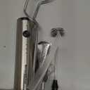 Bonsenkitchen Rechargeable Milk Frother with Stand, Handheld 3-Speed Coffee Frother, Dual Spring Whisk Electric Hand Frother Wand Drink Mixer for Matcha Lattes Cappuccino, Kitchen Gifts (Silver)