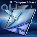 JETech Screen Protector for iPad Air 11-Inch M4/M3/M2 (2026/2025/2024), 9H Tempered Glass Film, HD Clear, 2-Pack