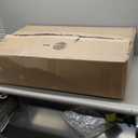 Marsui 4 Pcs Outdoor Indoor High Back Chair Cushions Patio Furniture Tufted Pillow with Ties Water-Resistant Replacement Outdoor Rocking Chair Cushions, 42 x 21 Inches (Blue Gray,Solid Color)