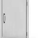 Stanbroil Stainless Steel Single Vertical Access Door, 17 1/4-Inch by 24 1/4-Inch