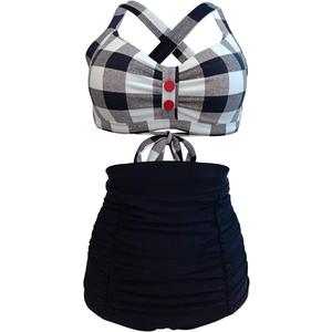 Viloree Women's 2 Piece Tankini Swimsuit Set Plus Size Swimwear, 4XL