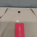 Women's Thermal Square Neck Long Sleeve Tops Basic Fitted Tops Square Neck Winter T Shirts Warm Base Layer Undershirts (2XL)