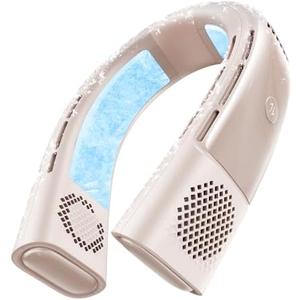 TORRAS COOLiFY 2S Neck Fan, 3 Model, 3-28H Extended Battery Life, Neck Fans that Blow Cold Air, Neck Air Conditioner, Cooling Neck Fan for Work, Hiking, Travel. Gift for Women, Mom, Apricot