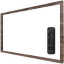 Wooden Grain Decorative Frame for Echo Show 21 (Dark Wooden Grain)