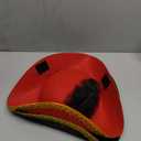 Ramede 2 Pcs Halloween Tricorn Pirate Hat Faux Leather Colonial Hat Distressed Style for Masquerade Cosplay Costume.