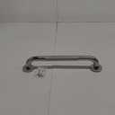 16inch Textured Handicap Grab Bar for Shower, Shower Handles for Elderly, Shower Grab Bars for Seniors with Concealed Screws Brushed Nickel