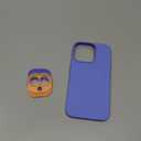 ESR for iPhone16 Case with MagSafe, Supports Magnetic Charging, Smooth & Slim Silicone Case, Shockproof, Full Screen and Camera Protection, Soft Microfiber Lining,Ultramarine