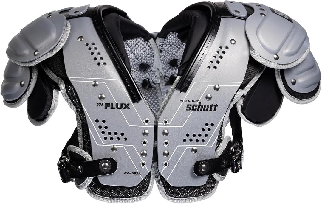 Schutt XV Skill Football Shoulder Pads for Quarterback, Wide Receiver, Defensive Back, Medium