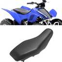 KUAFU Complete Seat Saddle Compatible with 2006-2022 Honda Sportrax TRX90 TRX90X TRX90EX Replacement for 77100-HP2-900ZA Black Seat Cover and Base