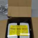 Onforu 32W Plug in Motion Sensor Lights Outdoor, 3200LM Motion Flood Light Dusk to Dawn, IP65 Waterproof Led Security Light Outside, 2 Heads Motion Activated Wall Light for Garage, Porch, Yard - Black