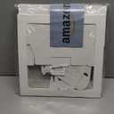 Baby Boxes with 4 PCS Letters for Baby Shower White Clear Balloon Box Blocks Gender Reveal Decorations and Birthday Party (White)