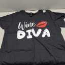 Female T-shirts Size 3XL color Black