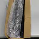 Double Curtain Rods for windows, 1 Inch Diameter double rod curtain rods Heavy Duty Decorative Drapery Rod for Windows 28 to 42 Inch Black