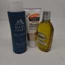 1. Oars + Alps Men's Moisturizing Body. 2. Palmer's Cocoa Butter. 3. L'Occitane Cleansing, Bundle