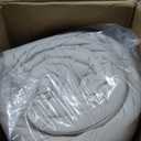 ROARINGWILD White King Size Quilt Bedding Sets with Pillow Shams, Lightweight Soft Bedspread Coverlet, Quilted Blanket Thin Comforter Bed Cover, All Season, 3 Pieces, 104x90 inches