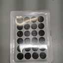 Mr. Pen- Self Adhesive Magnet Dots, 120 pcs, Flexible and Extra Thin, 0.8" Diameter x 0.04" Thickness, Magnetic Dots with Adhesive Backing, Perfect for Crafts, DIY Projects & Decorative Magnet (Black Round)