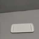 Nucookery Porcelain Butter Dish - Clean Table Design - Ceramic Butter Dishes with Lid for Countertop with Raised Non-Slip Strip - Holds 1 Standard Butter Stick - Easy to Clean & Dishwasher Safe. White