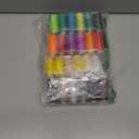 Eoehro 72pcs Sewing Thread Kit, 36 Colors, 400 Yards per Spool Polyester Thread, Prewound Bobbins, Sewing Machine Threads