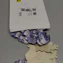 Barydat 36 Pcs Blue and White Christmas Porcelain Snowman Ornaments for Tree Blue and White Porcelain Christmas Decoration Wooden Snowman Hanging Ornaments for Xmas Tree Crafts