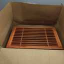 Urnporium Freestanding Wooden Dog Gate Foldable Indoor Pet Gate No Drill Expandable Barrier for Doorways Stairs Hallways Portable Wood Fence for Small Dogs & Puppies (Brown Pet Gate, 4 Panel 24" Tall)