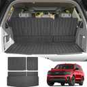 Trunk Mat & Backrest Mat for 2018-2025 Ford Expedition/Lincoln Navigator Cargo Mat(Not for Max or L Models), Rear Seat Back Cover Cargo Liner for 18-25 Expedition/Navigator Accessories
