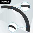 SecosAutoparts Fender Wheel Opening Molding Front Right Side Compatible with Kia Sportage 2017-2022 Replace# 87712D9000, 87712-D9000